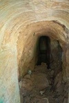 Imatge de l’interior de la mina. Cedida per Jesús M.