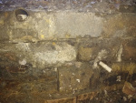 07.02.2018.- Imatge dels dos tubs a la part interior de la mina.