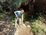 27.09.2025. Localització del que queda del tub.