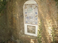 29.03.2009. Imatge del decorat de mosaic. “Lliurament de Moisès al riu Nil.