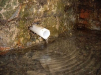 17.07.2008. Imatge del tub i la bassa.