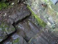23.03.2008.- Imatge de la bassa i el tub.
