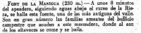 Fragment del llibre de X. Coll, "Fuentes en las Montañas de Barcelona". Editorial Alpina, any 1963.