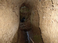 Imatge de l’interior de la mina.